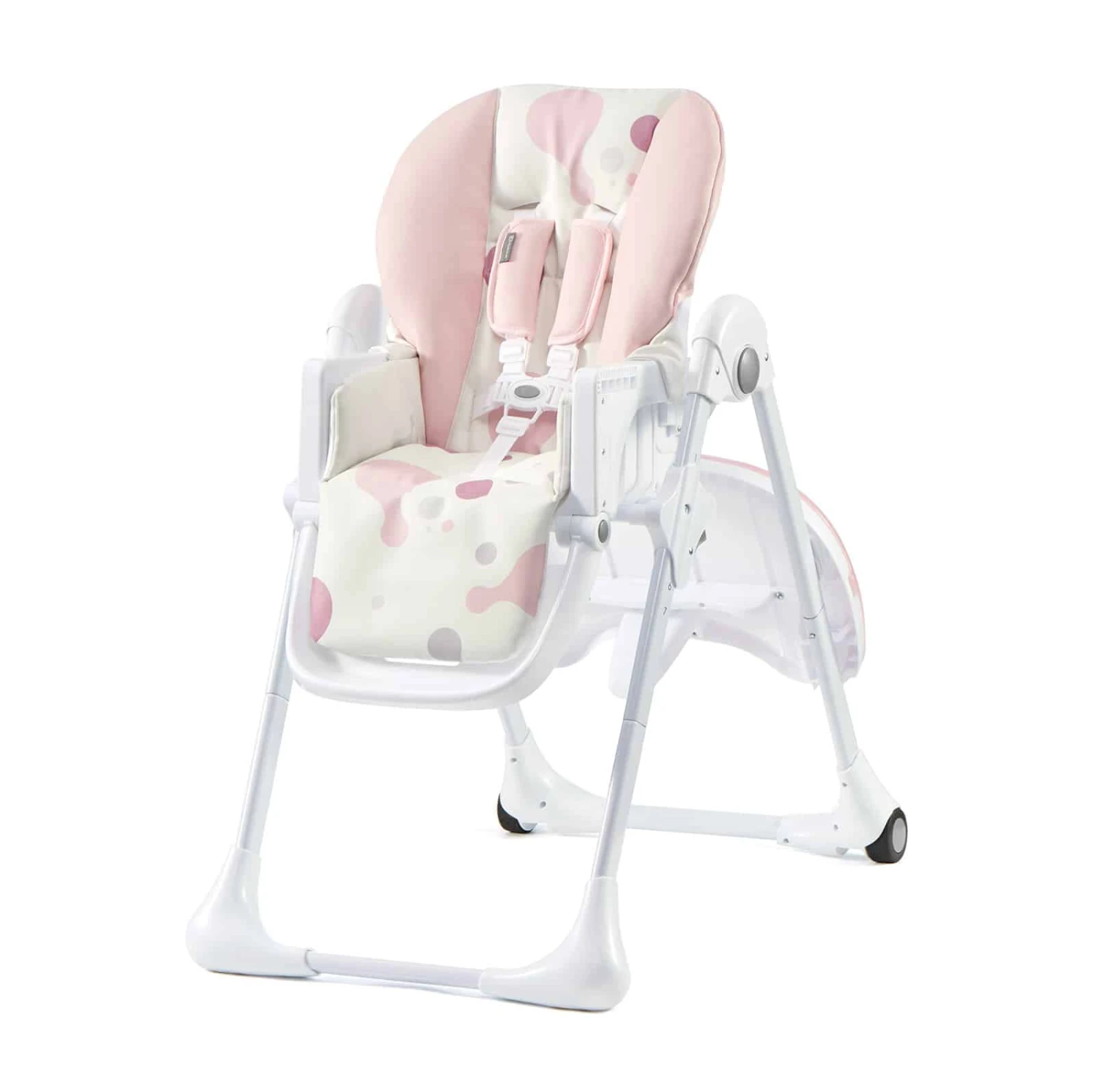 Kinderkraft Pink Yummy Highchair - Image 2
