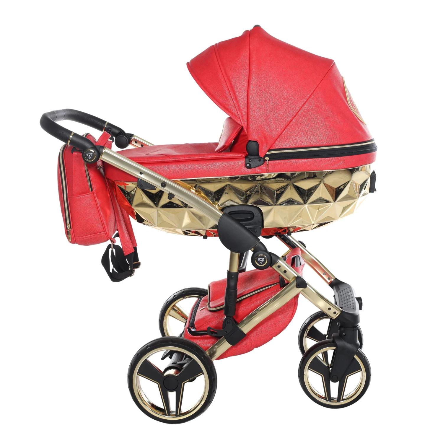 Junama Handcraft Fero 2 In 1 Pram β Ruby