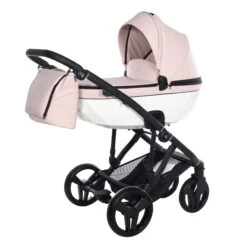 Junama Classic 2 In 1 Pram – Classic Pink