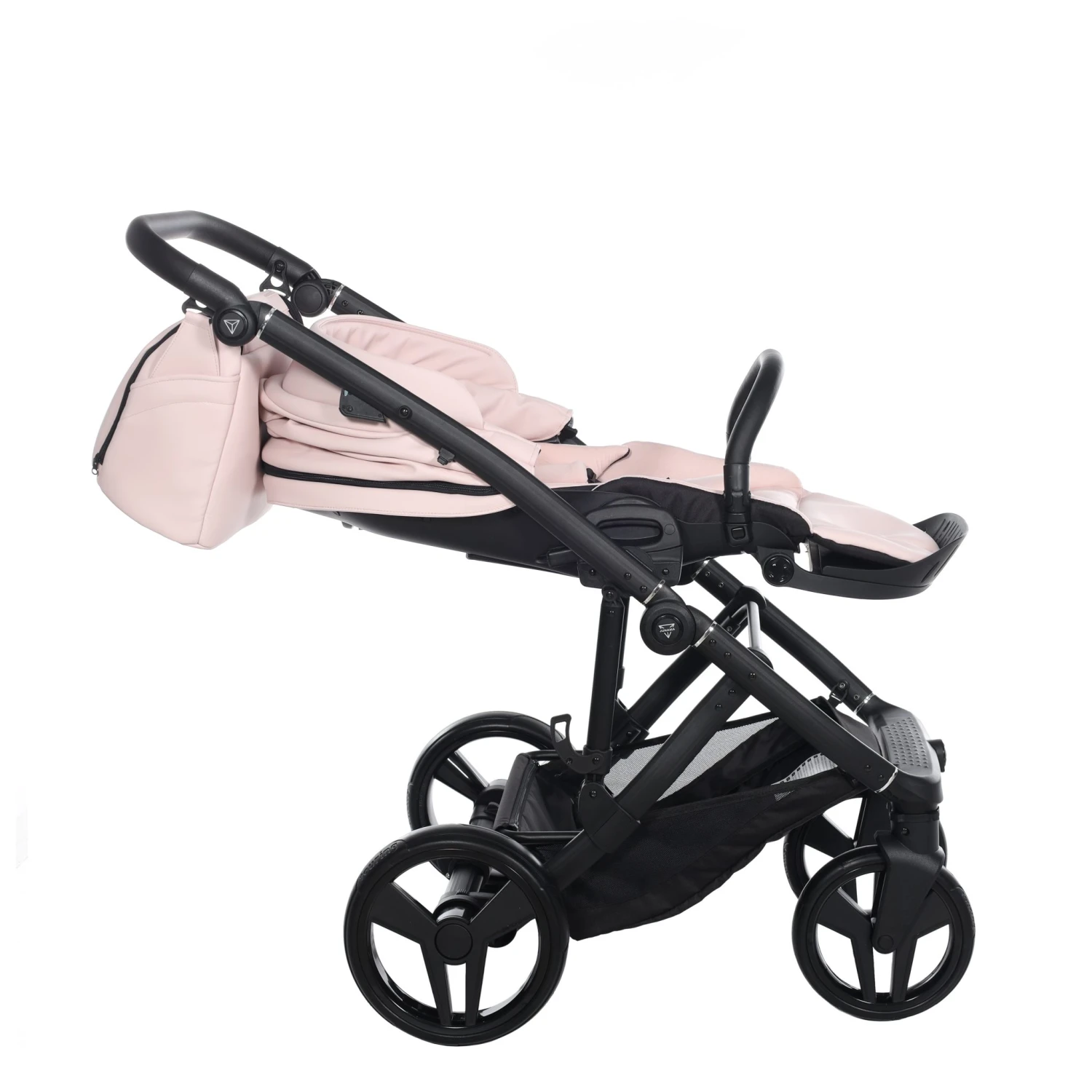Junama Classic 2 In 1 Pram β Classic Pink - Image 3