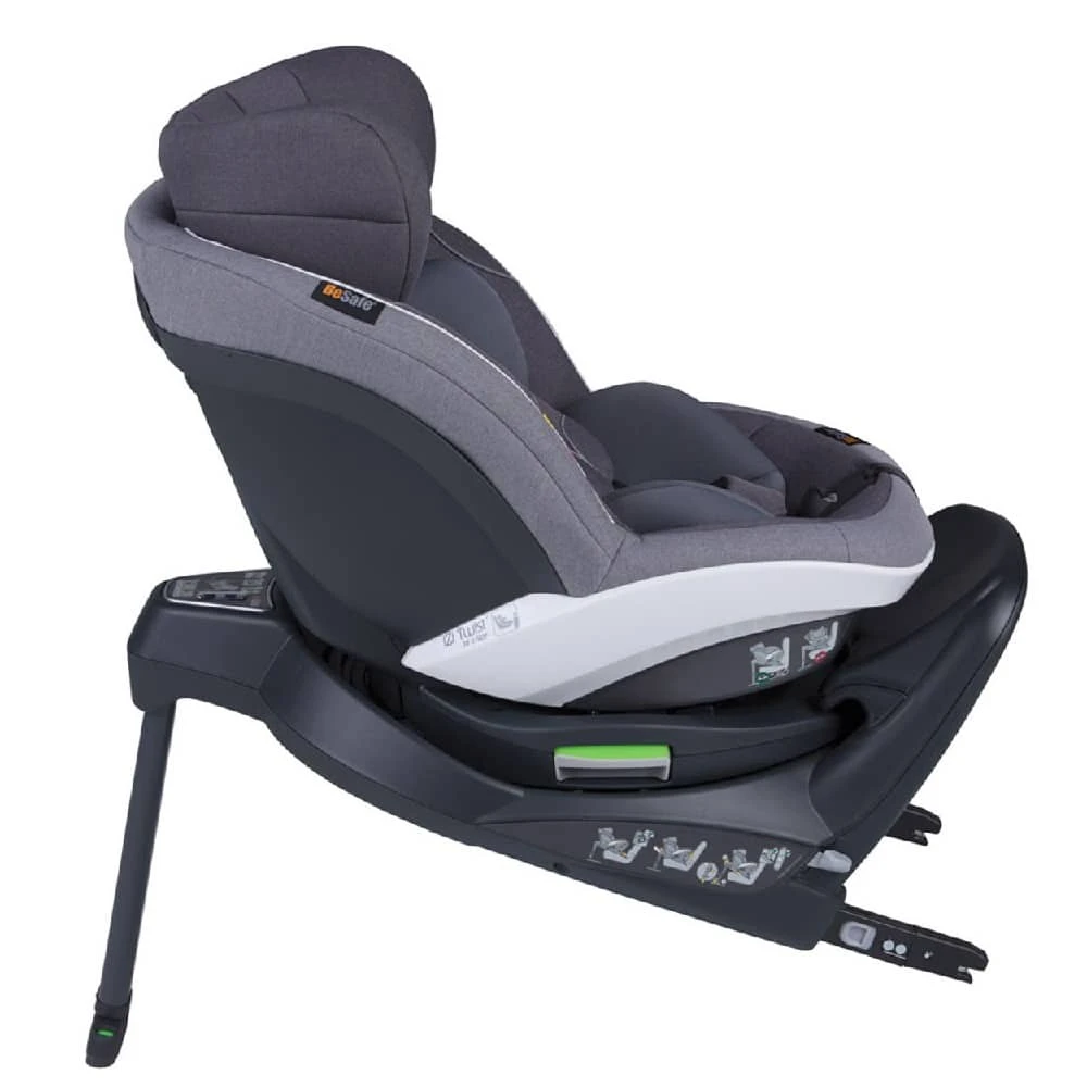 BeSafe IZi Twist B I-Size Carseat Metallic Mélange - Image 6