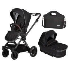 Mercedes-Benz AMG GT²/Maxi Cosi Pebble 360 Travel System – Charcoal Black