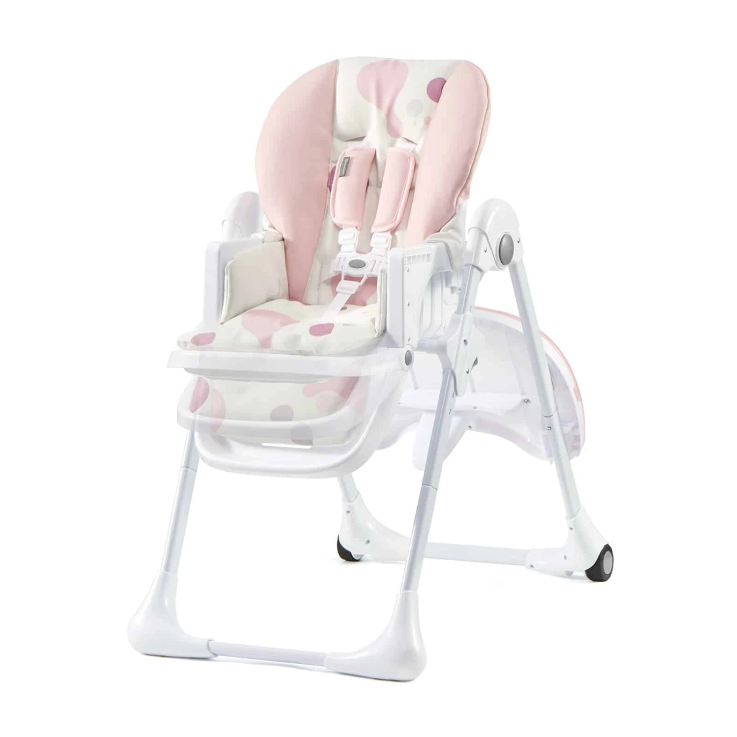 Kinderkraft Pink Yummy Highchair - Image 5