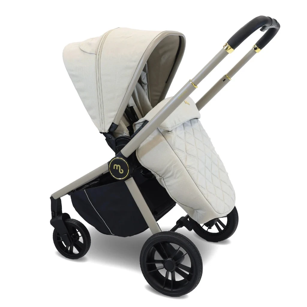My Babiie MB450 2-in-1 Pushchair/Carrycot β Ivory - Image 4