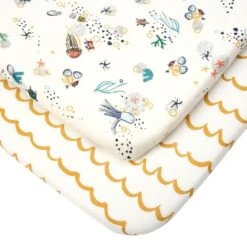 Tutti Bambini Bedside Crib Fitted Sheets 2pk β Our Planet