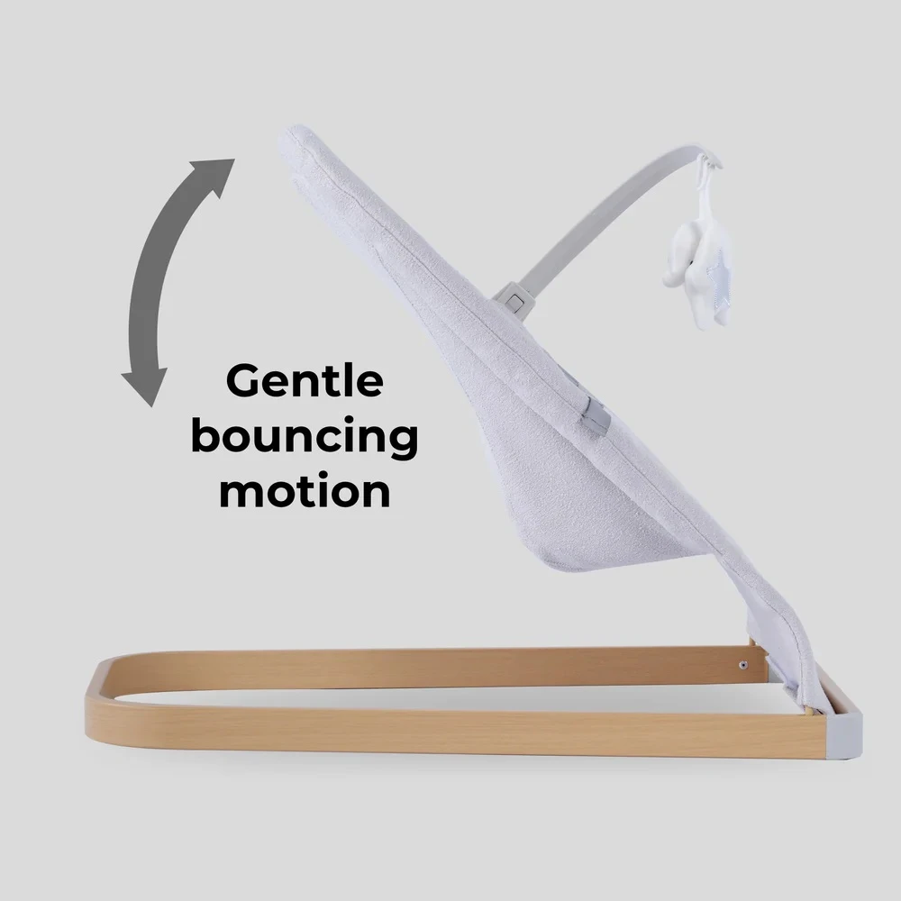 My Babiie Baby Bouncer Grey - Image 5