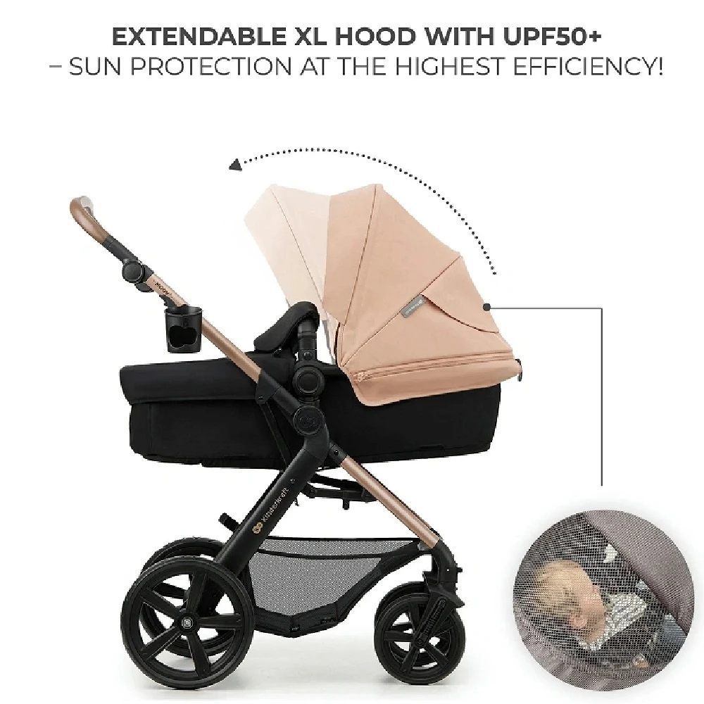 Kinderkraft MOOV 2 Travel System Beige - Image 7
