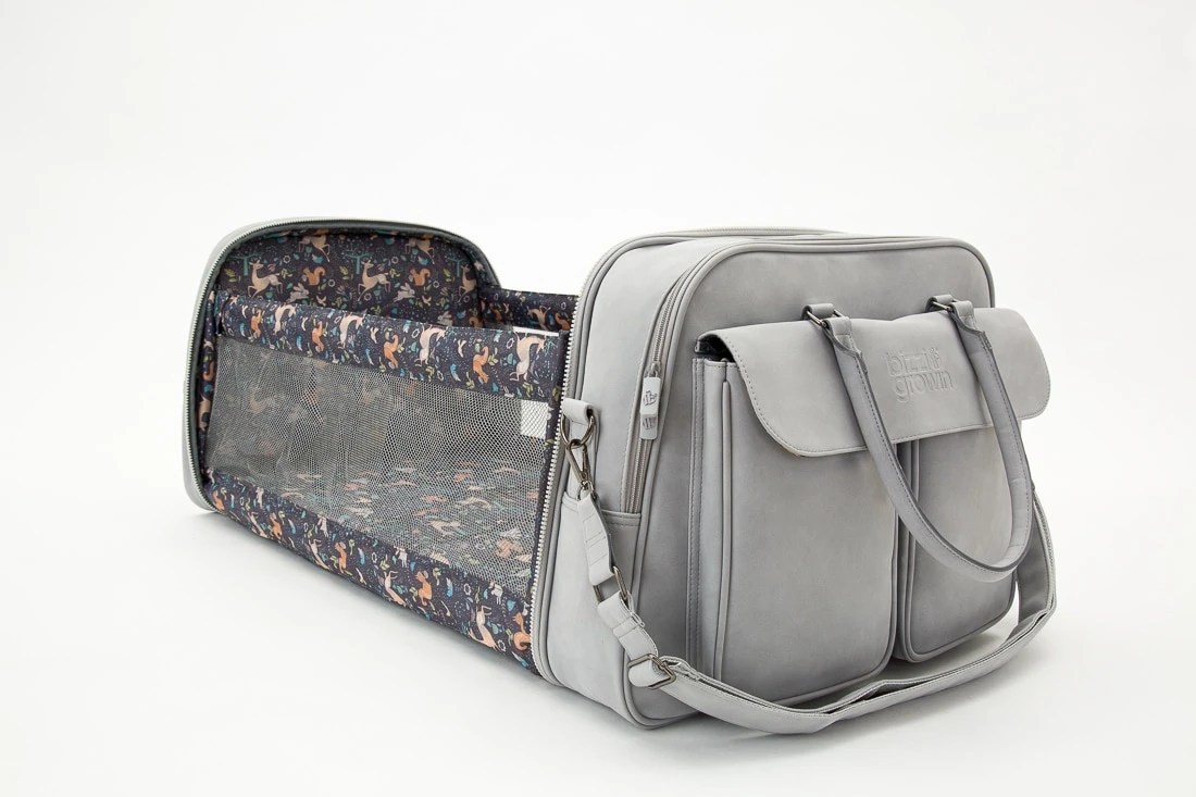 Bizzi Growin Pod Vegan Leather Whisper Grey - Image 8