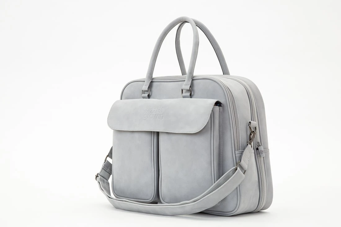 Bizzi Growin Pod Vegan Leather Whisper Grey - Image 3