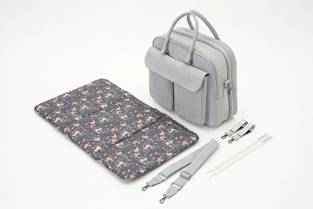 Bizzi Growin Pod Vegan Leather Whisper Grey - Image 2