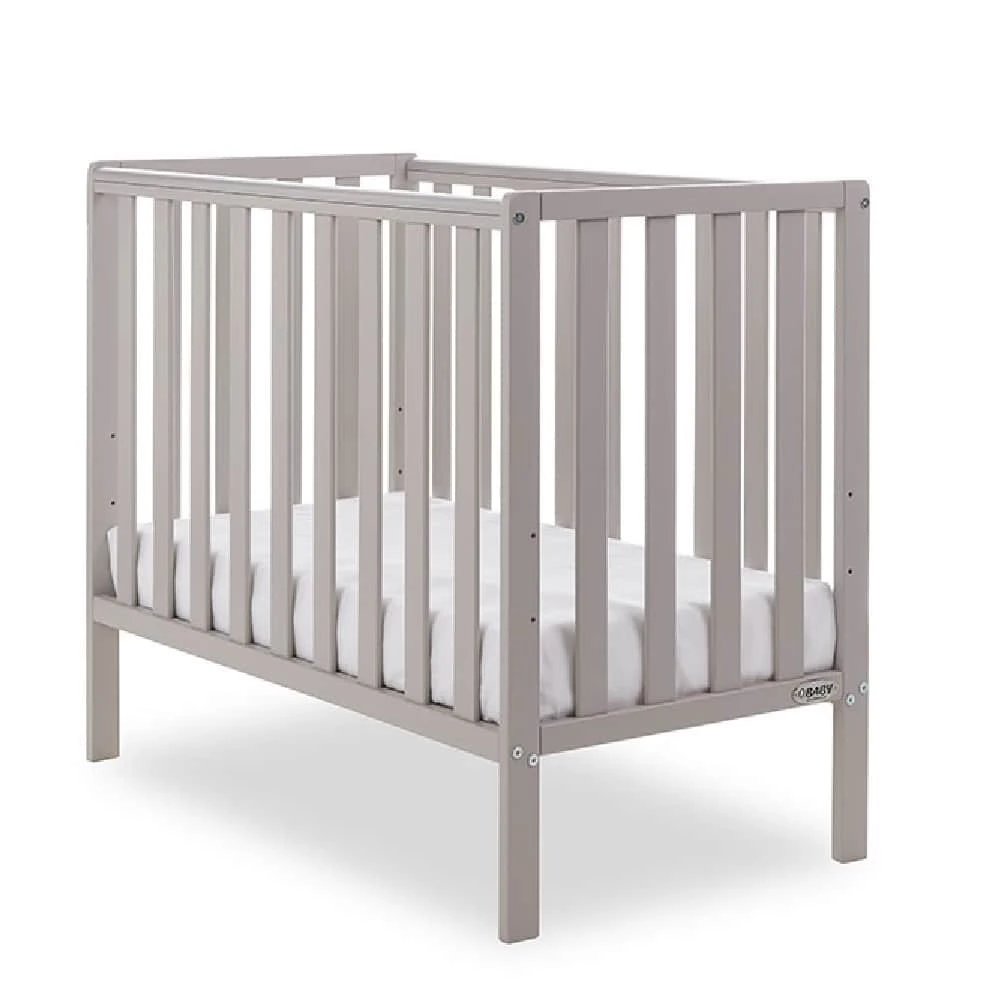 Obaby Bantam Space Saver Cot β Warm Grey - Image 2