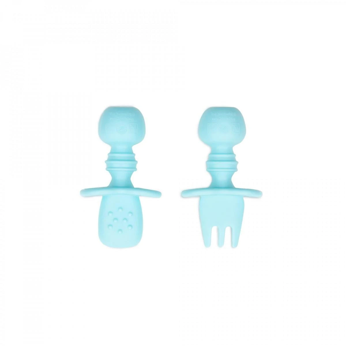 Bumkins Blue Silicone Chewtensils