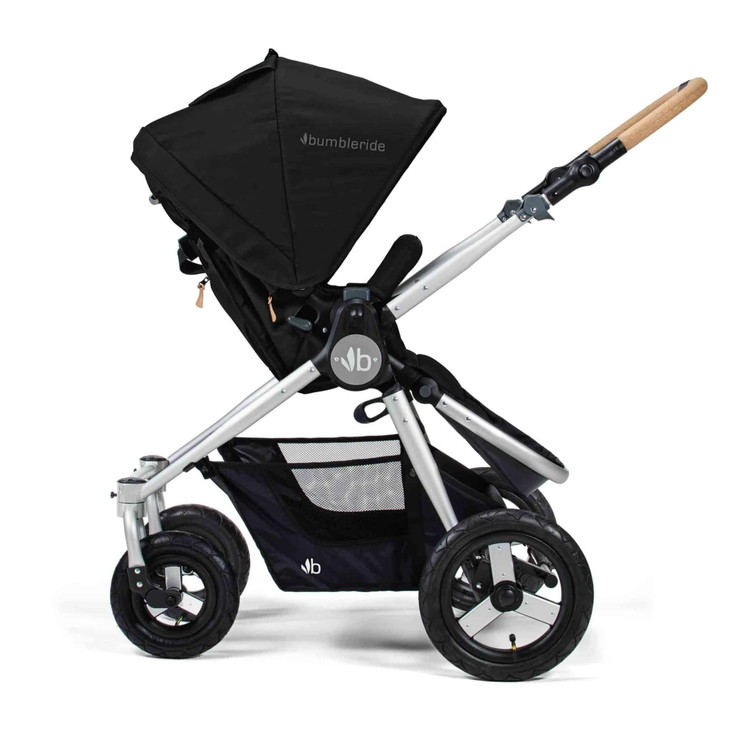 Bumbleride Era 2 In 1 Pram β Silver/Black - Image 5