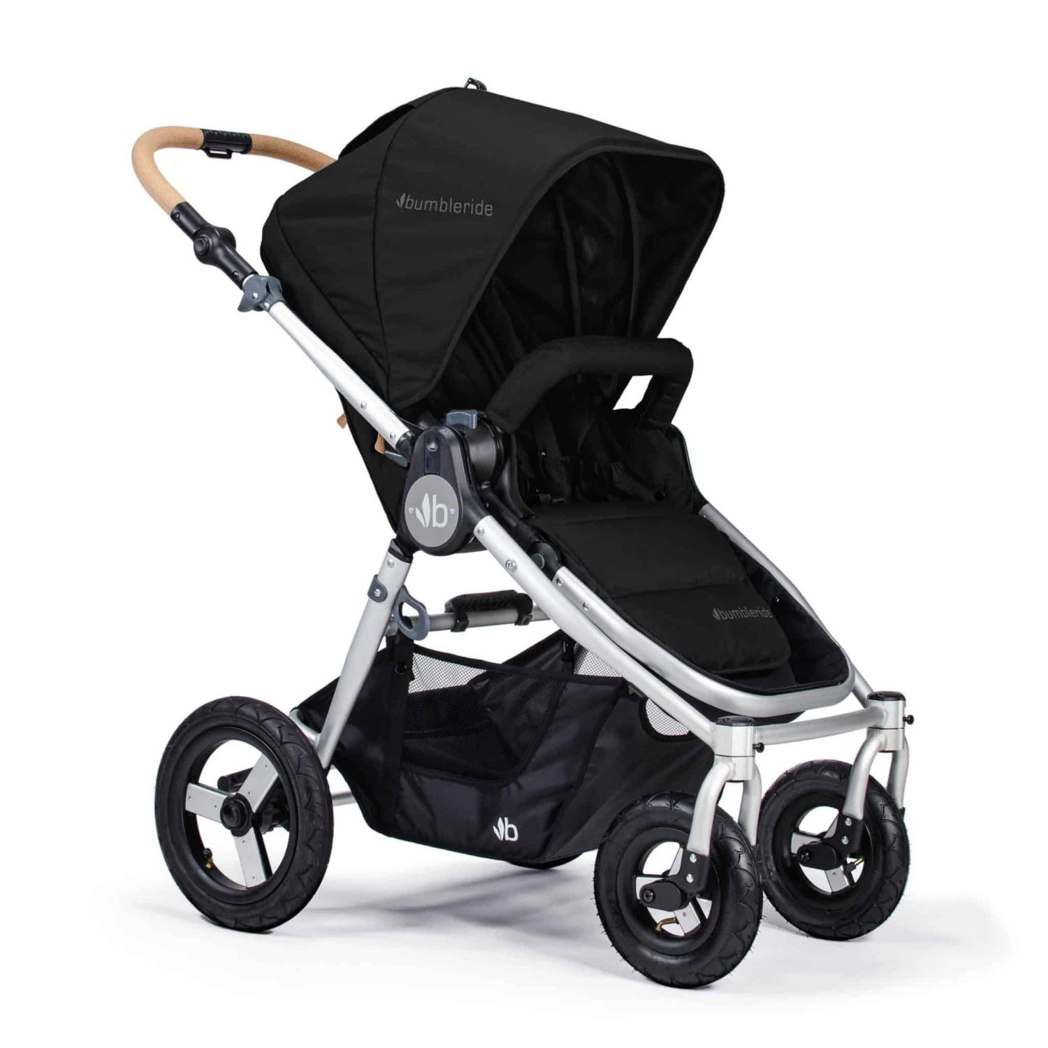 Bumbleride Era 2 In 1 Pram β Silver/Black - Image 3