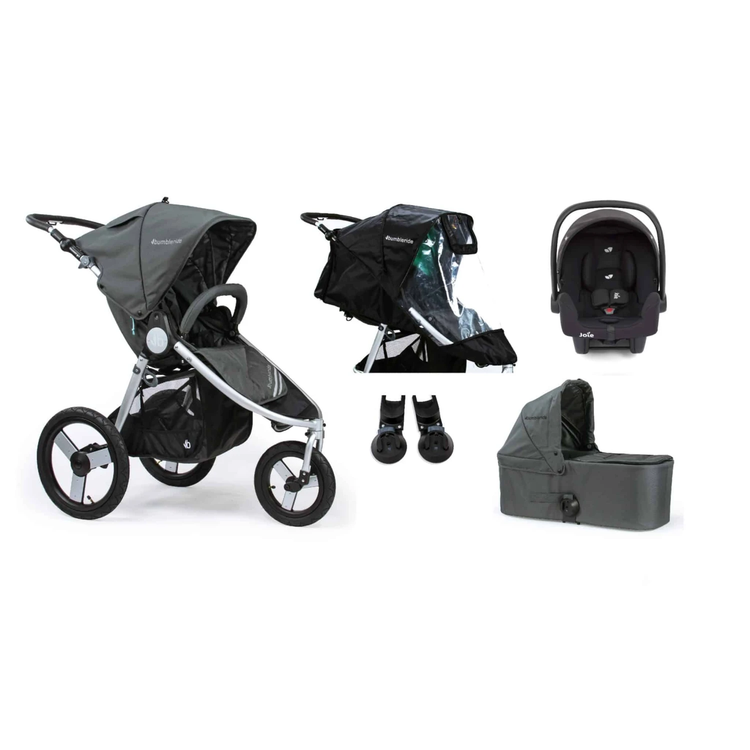 Bumbleride Speed Travel System β Dawn Grey