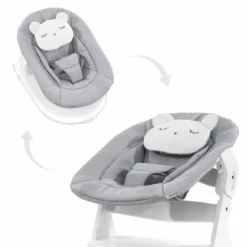 Hauck Alpha Bouncer 2 In 1 – Pastel Bear Light Grey