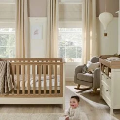 Mamas & Papas Harwell 2 Piece With Mattress – Cashmere