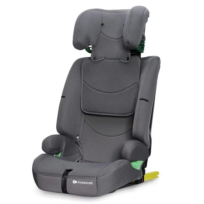 Kinderkraft SAFETY FIX 2 I-Size Car Seat β Grey - Image 2