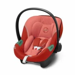 Cybex Aton S2 I-Size Car Seat Hibiscus Red
