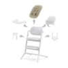 Cybex Lemo 4-in-1 Highchair Set – All White