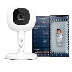 Nanit Pro Camera + Flex Stand Duo – White