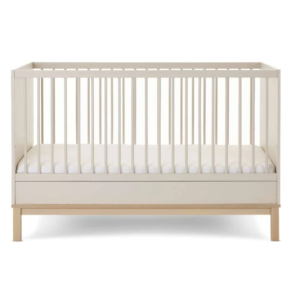 Obaby Astrid Cot Bed β Satin/Oak - Image 3