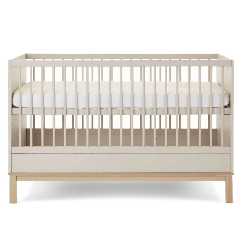 Obaby Astrid Cot Bed β Satin/Oak - Image 2
