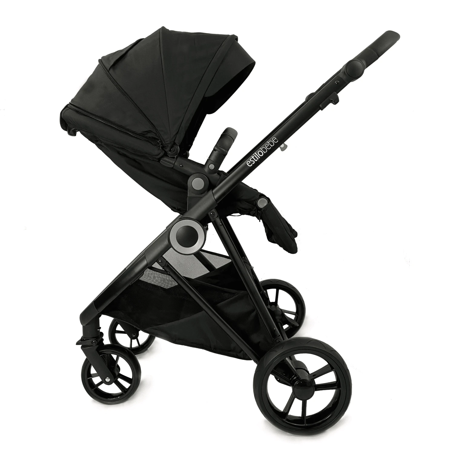 Estilo Bebe Otter Pram And Pushchair β Midnight Black - Image 4