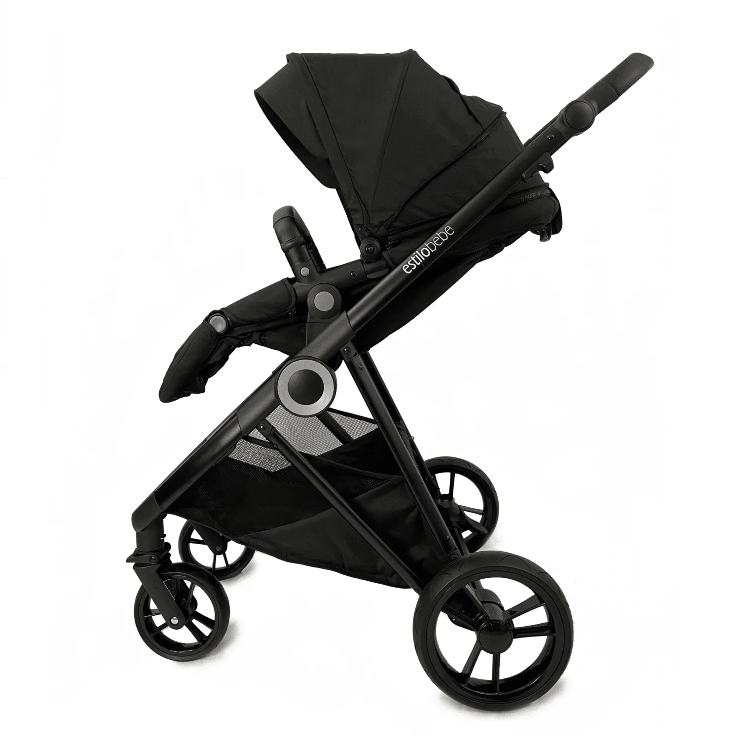 Estilo Bebe Otter Pram And Pushchair β Midnight Black - Image 6