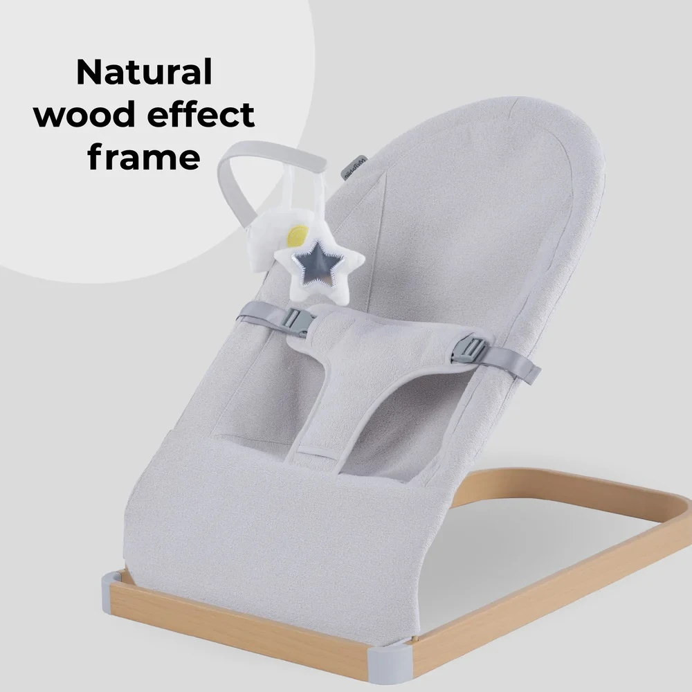 My Babiie Baby Bouncer Grey - Image 4