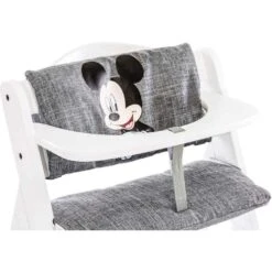Hauck Alpha Mickey Grey Highchair Pad