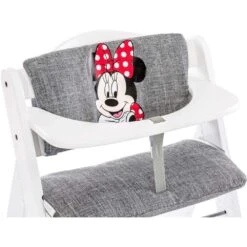 Hauck Alpha Minnie Grey Highchair Pad