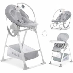 Hauck Stretch Grey Sit N Relax 3 In 1