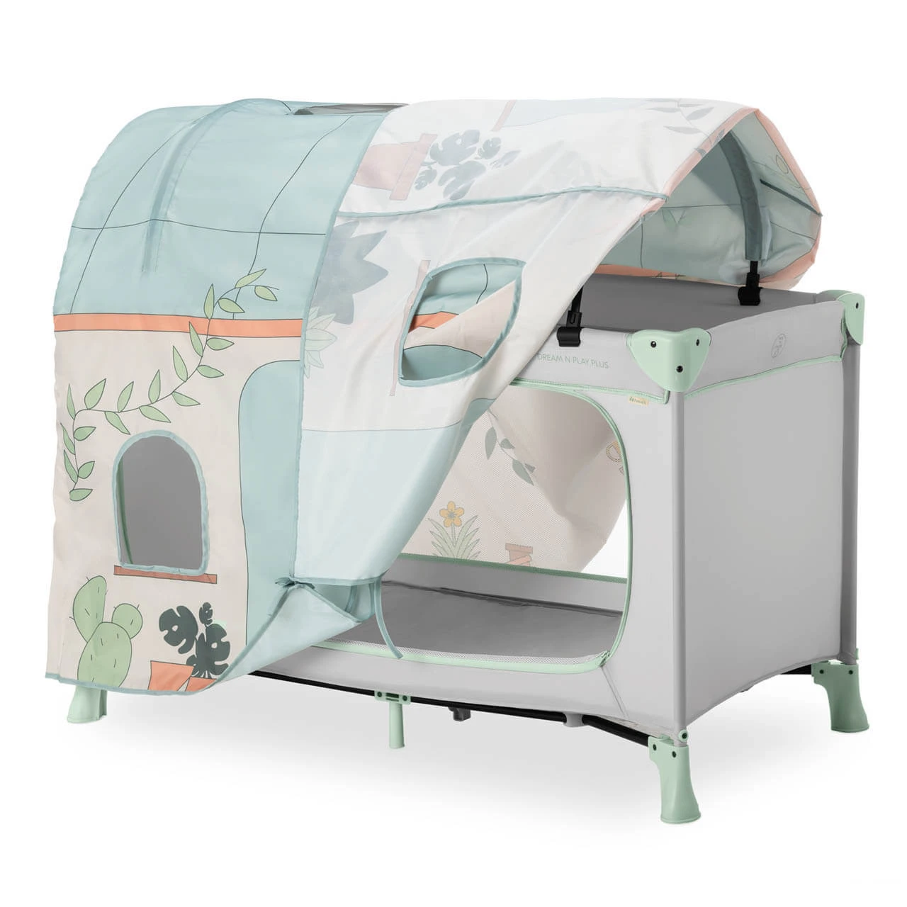 Hauck Travel Cot Cover β Plants - Image 5