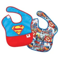 Bumkins Bib Pack Superman