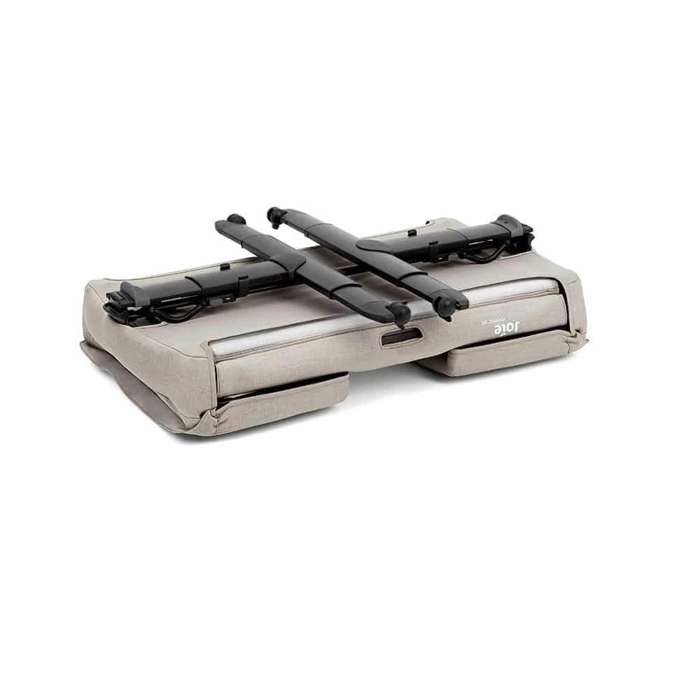 Joie Roomie GO Bedside Crib (Black Frame) – Clay - Image 8