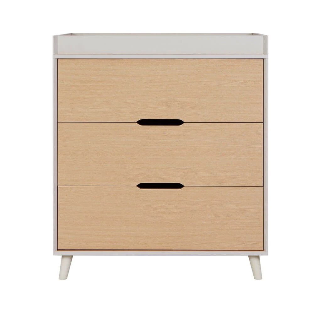 Tutti Bambini Fika 4in1 3 Piece Room Set โ Light Oak/White Sand - Image 2