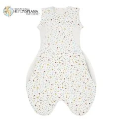 Purflo Swaddle To Sleep Bag Scandi Spot 0-4 Months, 0.5 Tog