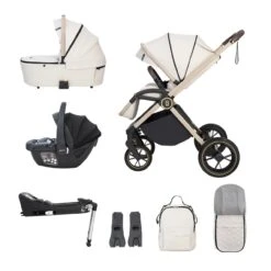Babymore Kai Travel System Coco With Base – Sandstone