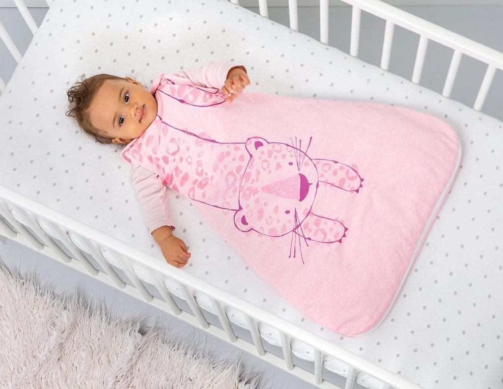 Bizzi Growin -BABY SLEEPING BAG 0-6 MONTHS 2.5 TOG – Lyra Leopard - Image 2