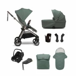 Mamas & Papas Strada Pebble 360 Pro I-Size Travel System – Ivy