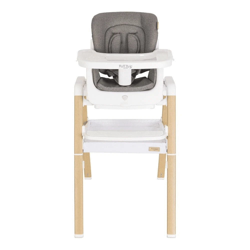 Tutti Bambini Nova Highchair/Rocker Package β Oak/White - Image 3
