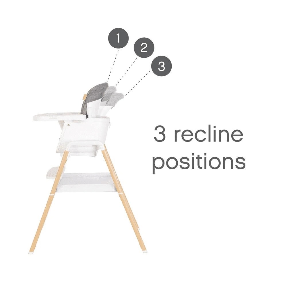 Tutti Bambini Nova Highchair/Rocker Package β Oak/White - Image 6
