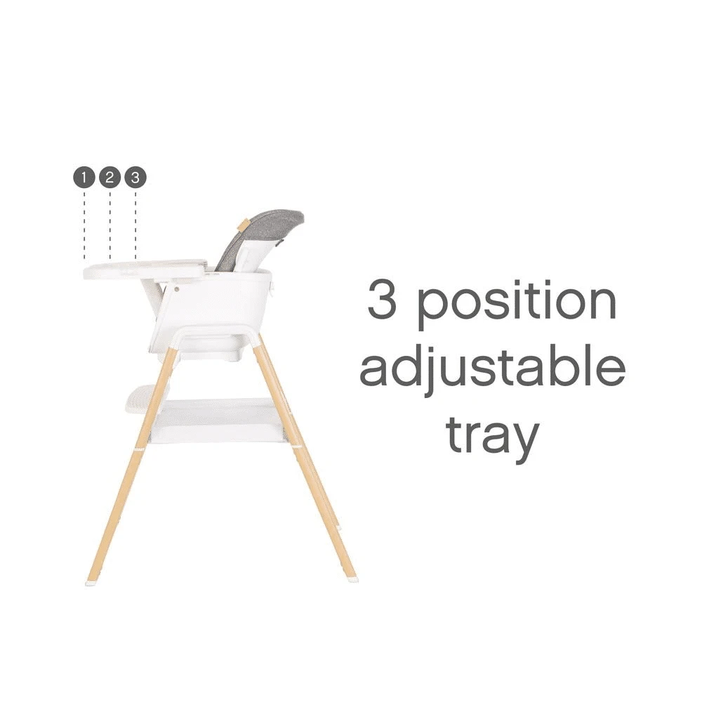 Tutti Bambini Nova Highchair/Rocker Package β Oak/White - Image 7