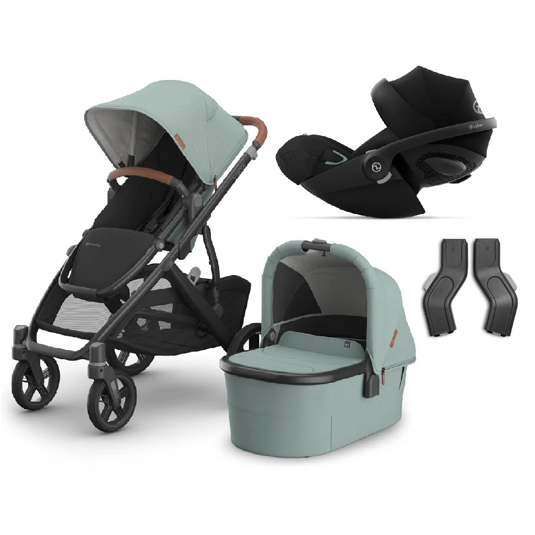 UPPAbaby VISTA V3 Travel System β Kenzi + Cloud G + Optional Rotating Base