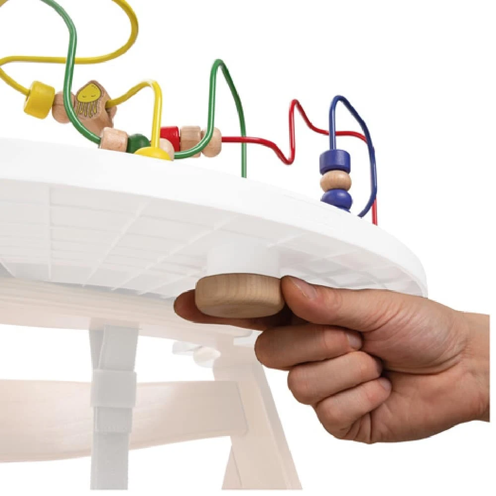 Hauck Alpha Wooden Play Tray Toy – Bead Maze - Image 4