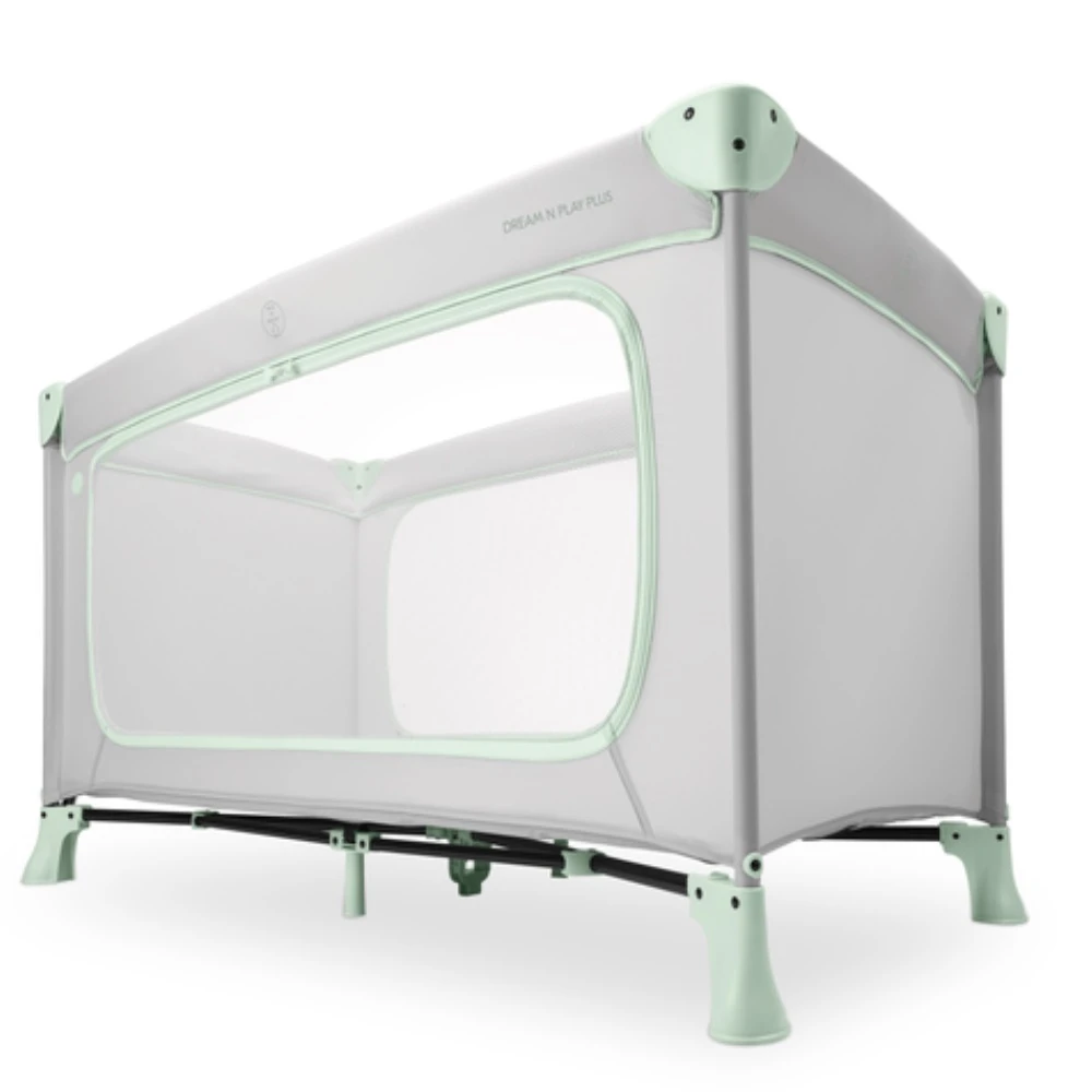 Hauck Dream N Play Plus Mint With Plants Cover - Image 7