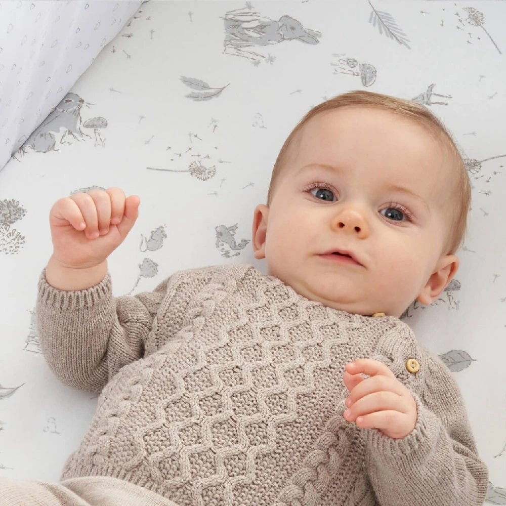 Tutti Bambini Bedside Crib Fitted Sheets 2pk β Cocoon - Image 6