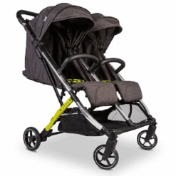 Push Me Dubl Lightweight Double Stroller – Pistachio