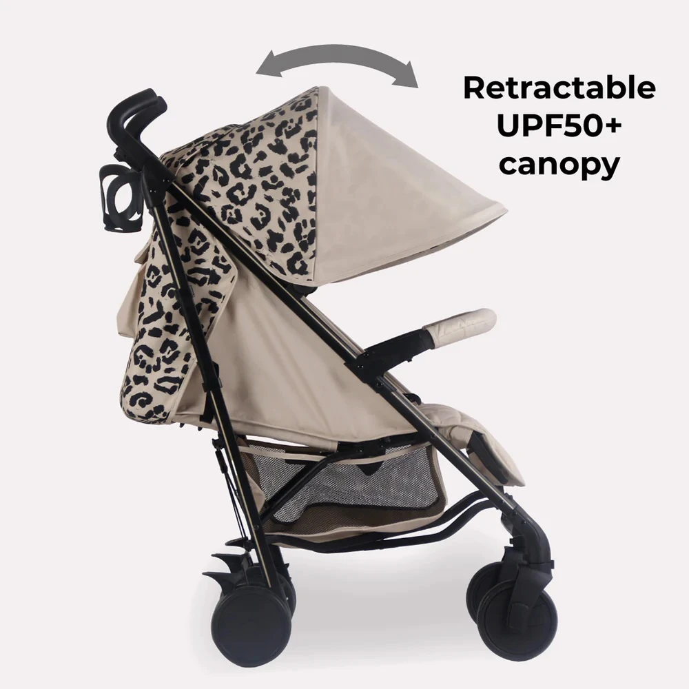 My Babiie Plus Stroller β Fawn Leopard - Image 3